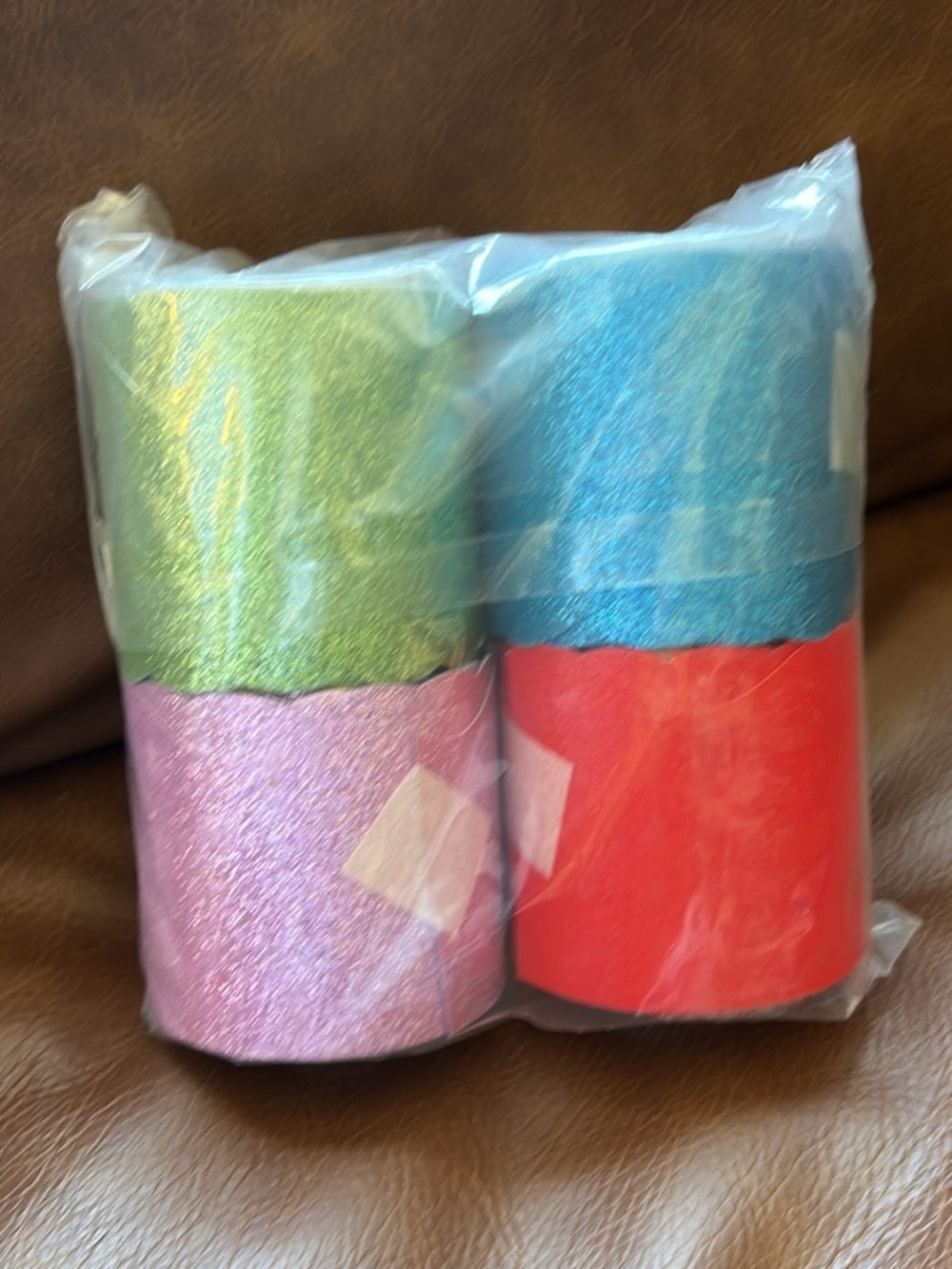 4 Rolls 131.2Ft Glitter Bulletin Board Borders